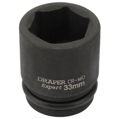 Draper Expert 33mm 3/4'' Square Drive Hi-Torq® 6 Point Impact Socket