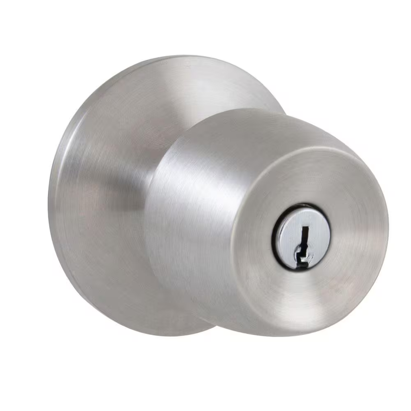 Defiant Keyed Entry Door Knob Lock Set Exterior Door Lock Brandywine 2 Keys