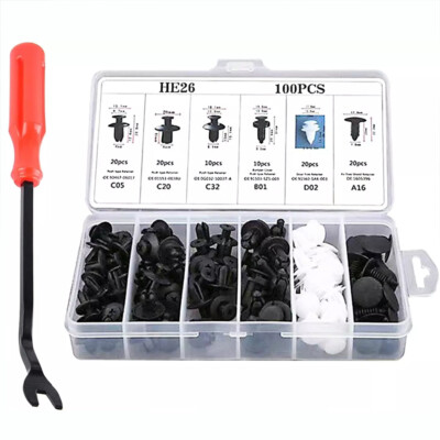 100x For Chrysler Bumper Fender Liner Push Type Retainer Clips Fixing Fastener