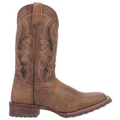 

Мужские коричневые повседневные ботинки Laredo Martin Square Toe Cowboy 7952LAREDO, Коричневый, Laredo Martin Square Toe Cowboy