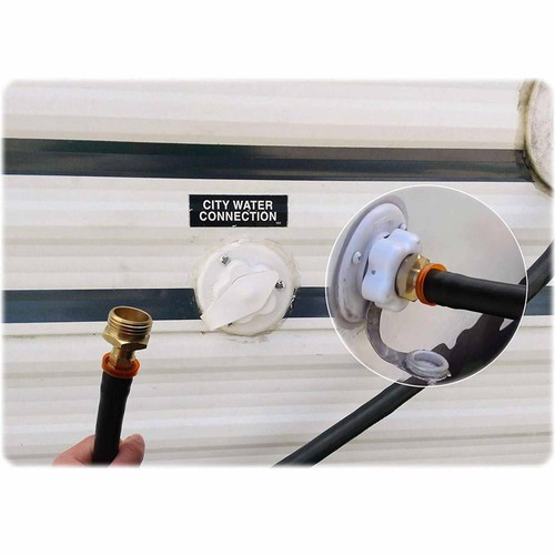 RV Winterizing Kit Out Adapter Air Compressor Garden Hose Faucet Valve