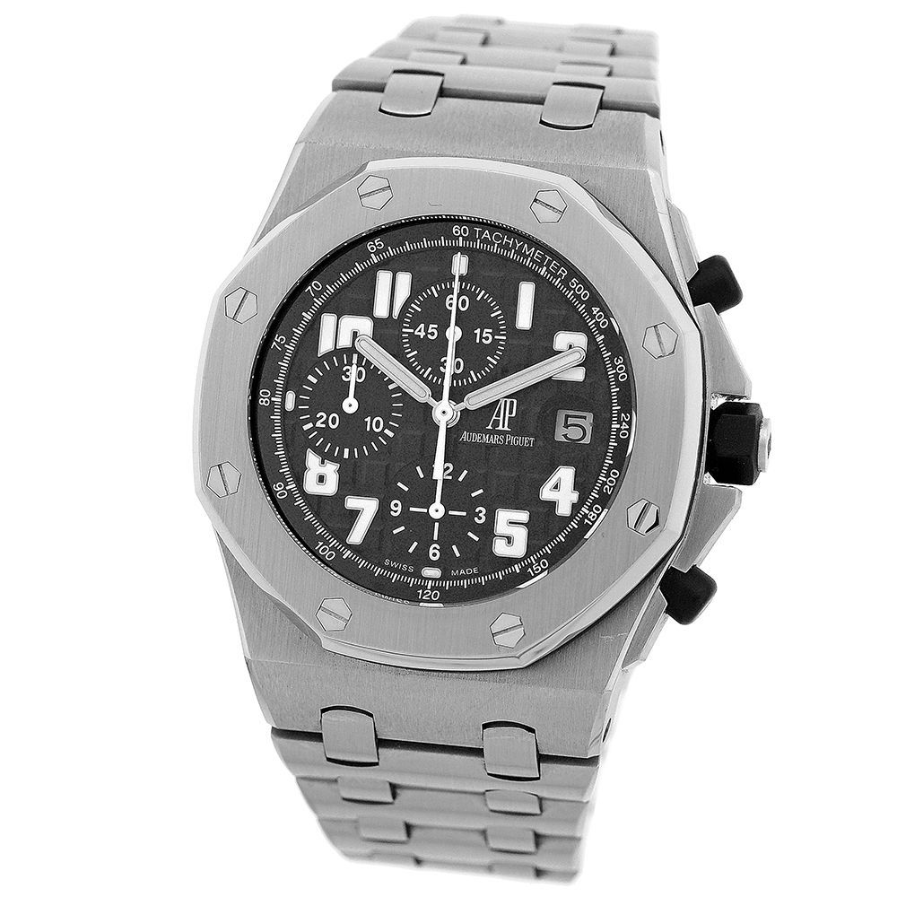 Audemars Piguet Stainless Steel Band Wristwatches