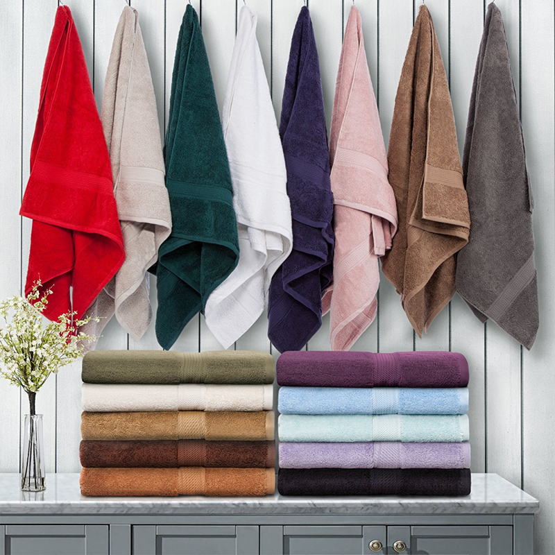 900 Gram Egyptian Cotton 6-Piece Face Towel Set, Teal