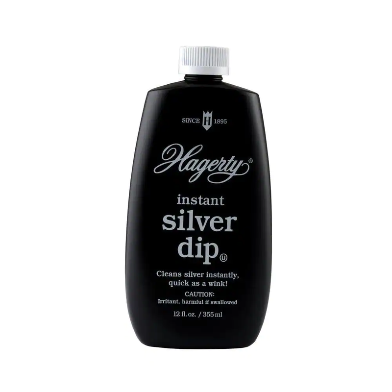 W J Hagerty Instant Silver Dip Polish 12 Ounce Free shipping