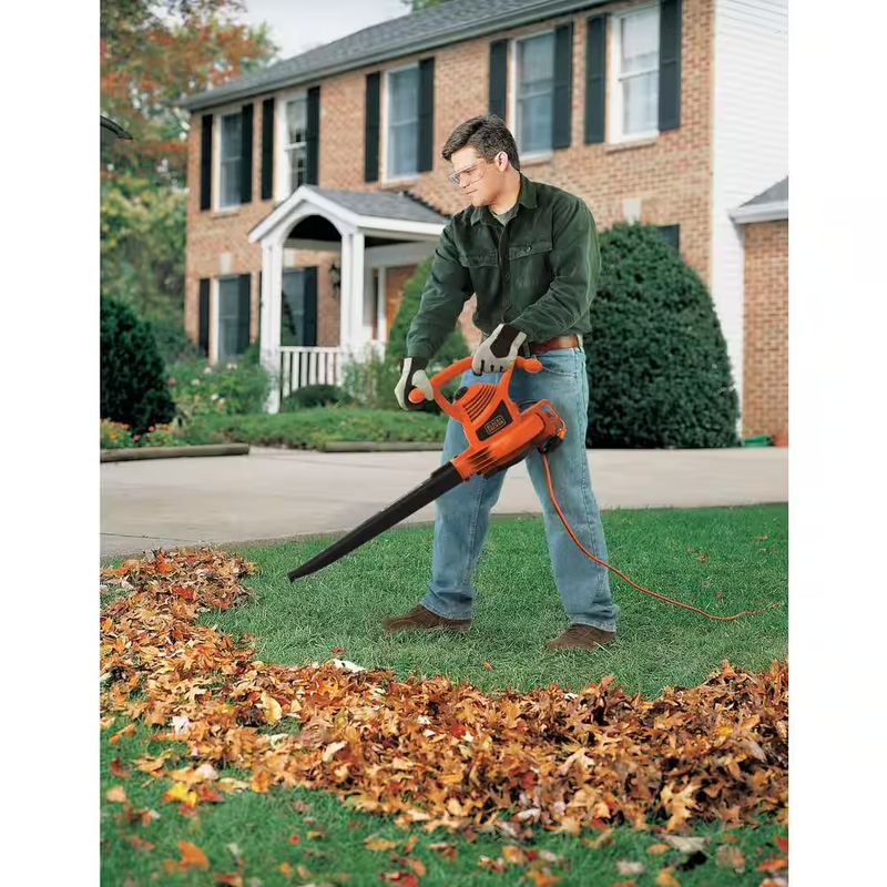 210 Mph 300 Cfm 12 Amp 3-in-1 Corded Electric Handheld Leaf Blower/vacuum/mulc