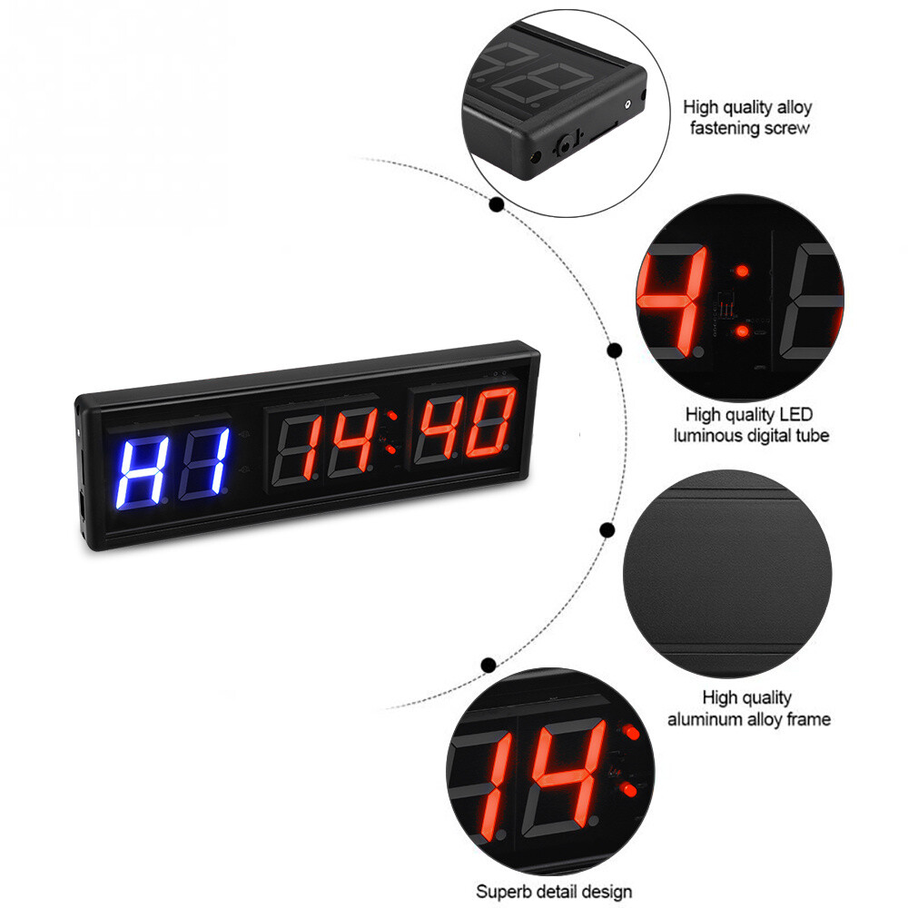 interval timer wrist watch
