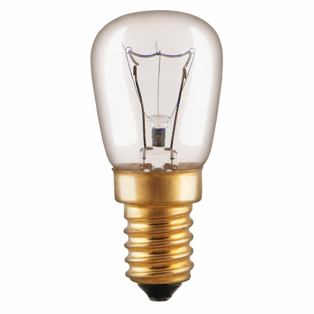 Backofenlampe Glühbirne 40W E14 Glühlampe 40 Watt ST26 Röhre 300° Doppelwendel