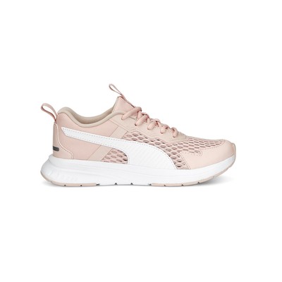 Puma Evolve Run Летние молодежные кроссовки для девочек Розовые, белые Кроссовки Спортивная обувь