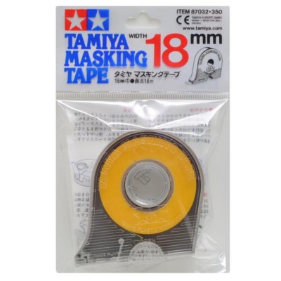 Tamiya 87032 Masking Tape with Dispenser 18mm Width NIP