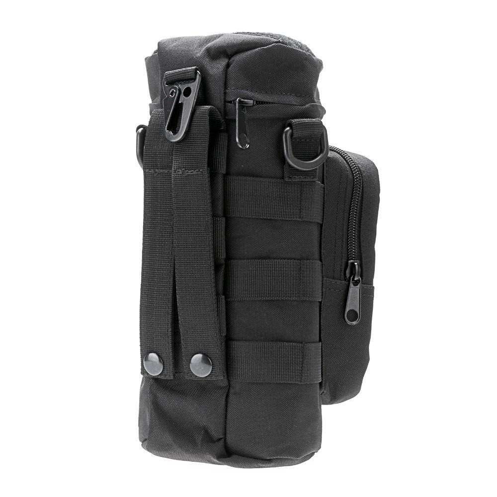 Military Tactical Outdoor Hiking Molle Zipper Water Pouch