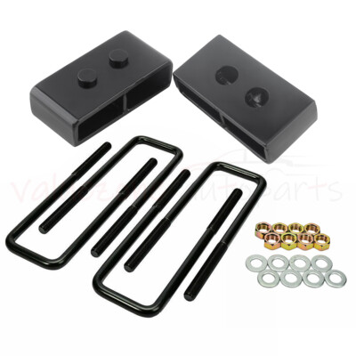 1.5'' Rear Leveling Lift Kit For Ford F150 2004-2021 2X Rear Blocks 4X U-bolts
