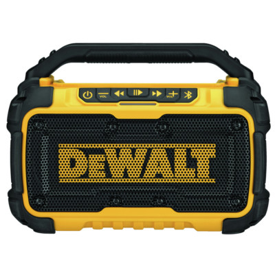 DEWALT DCR010 12V/20V MAX Jobsite Bluetooth Speaker (Tool Only) New