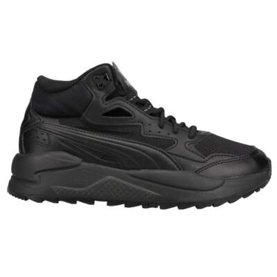 

Черные кроссовки для мальчиков Puma XRay Speed Mid Wtr на шнуровке, повседневная обувь 38738501, Черный, Puma XRay Speed Mid Wtr Lace Up Youth