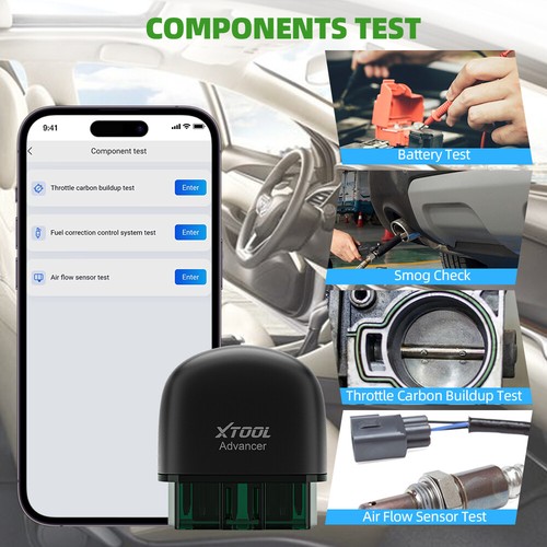 XTOOL Advancer AD20 Code Reader OBD2 All System Scanner Car Engine Diagnose Tool