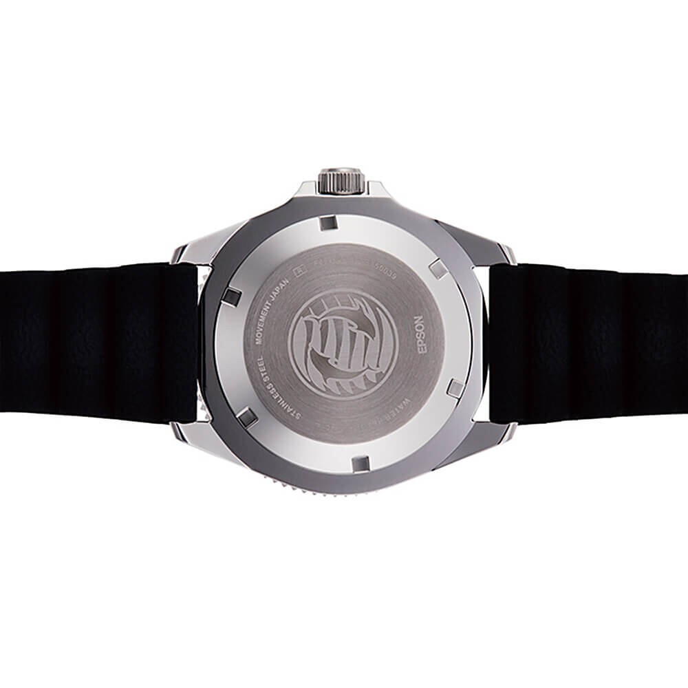 Pre-owned Orient Kano Diver Mechanical Watch Day Date Black Dial Aa0011b Made In Japan