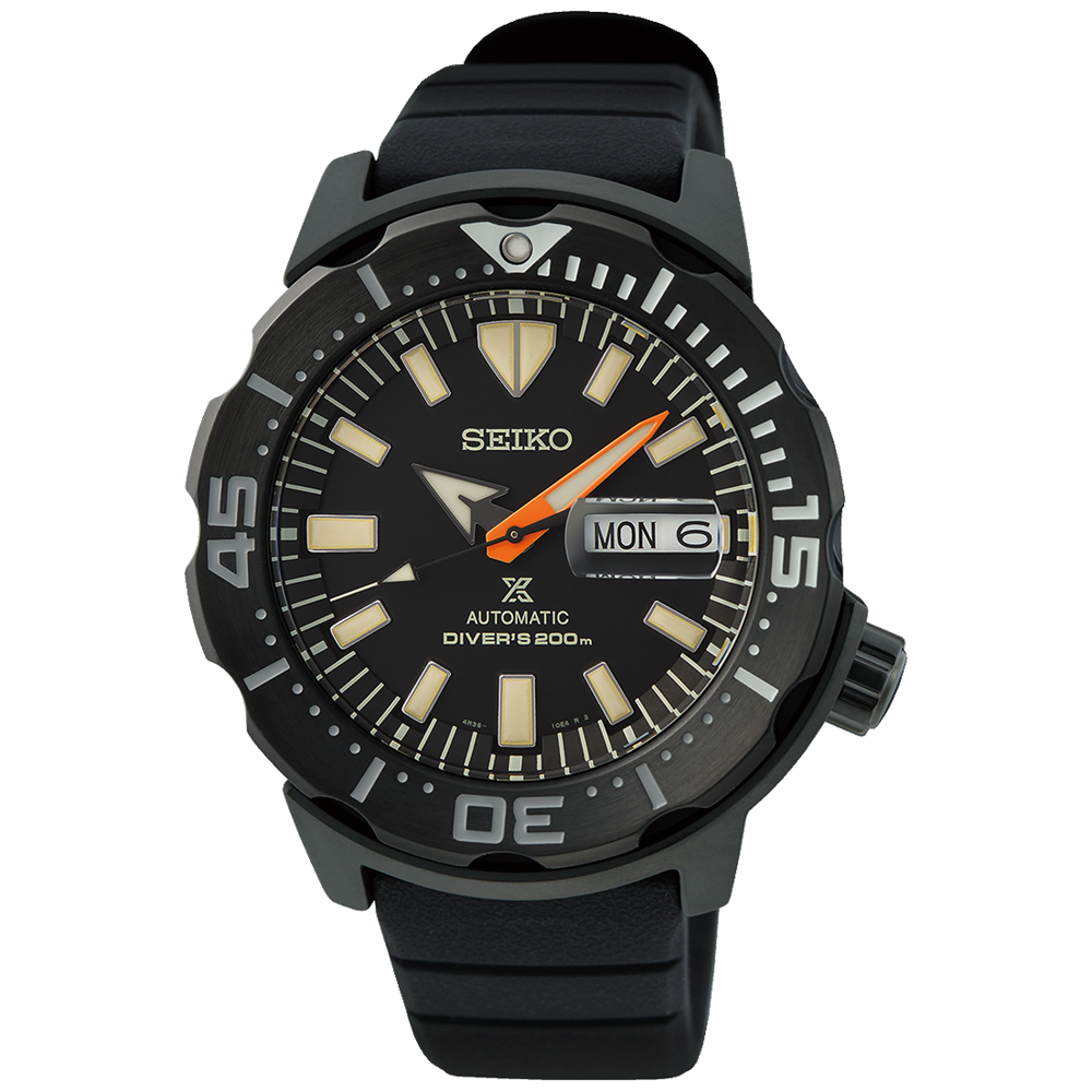 Pre-owned Seiko Black Series Limited Edition Srph13k1 Automatic Free Fedex