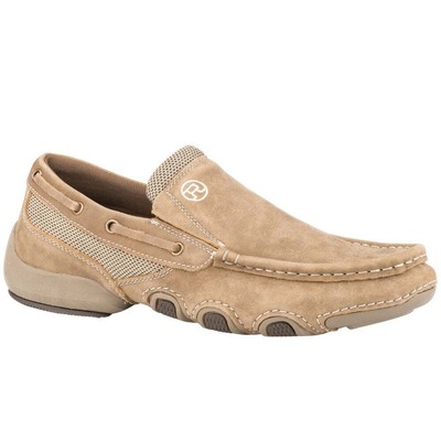 

Мужская коричневая повседневная обувь Roper Skipper Slip On 09-020-1775-2841, Коричневый, Roper Skipper Slip On