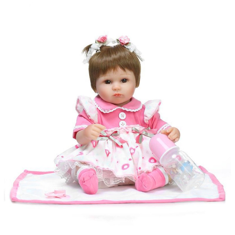 Lifelike Baby Girl Newborn Doll Birthday Gifts For Kid