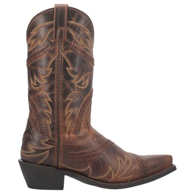 

Мужские коричневые повседневные ботинки Laredo Jag Snip Toe Cowboy 68425, Коричневый, Laredo Jag Snip Toe Cowboy