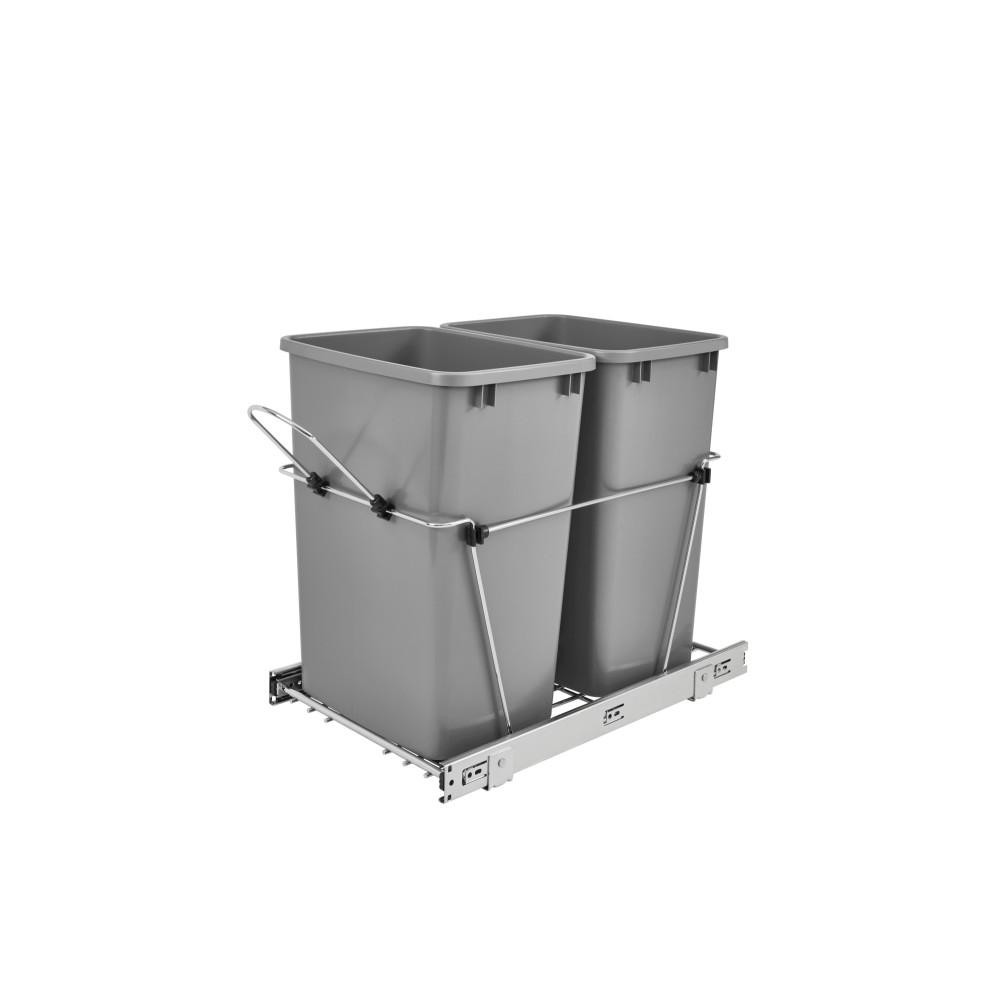 Rev-A-Shelf Double 35-Quart Waste Containers