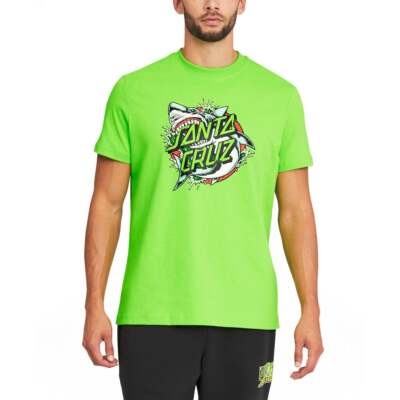 

Puma 532243-47 X Santa Cruz Crew Neck Short Sleeve Mens T-Shirt Casual -, Зеленый, Puma X Santa Cruz Crew Neck Short Sleeve
