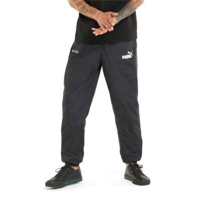 

Puma Mapf1 Sds Drawstring Pants Mens Black Casual Athletic Pants 53350301, Черный, Puma Mapf1 Sds Drawstring Pants