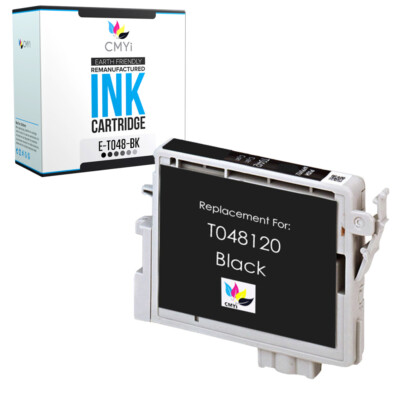 1PK Compatible Epson 48 Black Ink Cartridge for Stylus Photo R200 R220 R300 R320