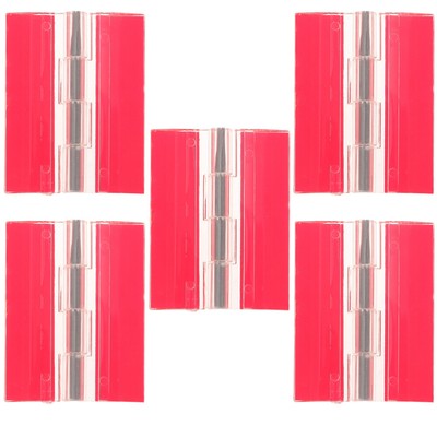  5pcs Acrylic Self-adhesive Hinges Replacement Multi-functional Flexible Hinges