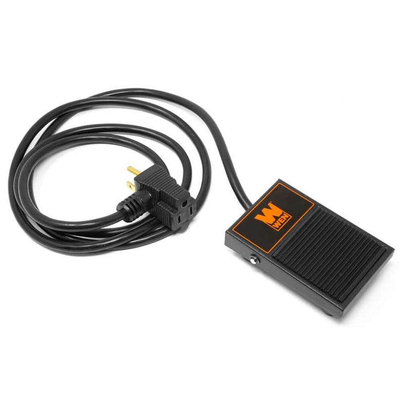 Power Foot Pedal Switch 120-Volt 15A Momentary Steel For Woodworking Tools