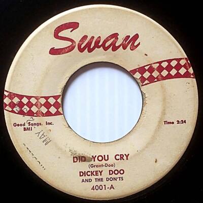 Dickey Doo & The Don'ts - Did You Cry / Click-Clack [7'' 45 rpm Single]