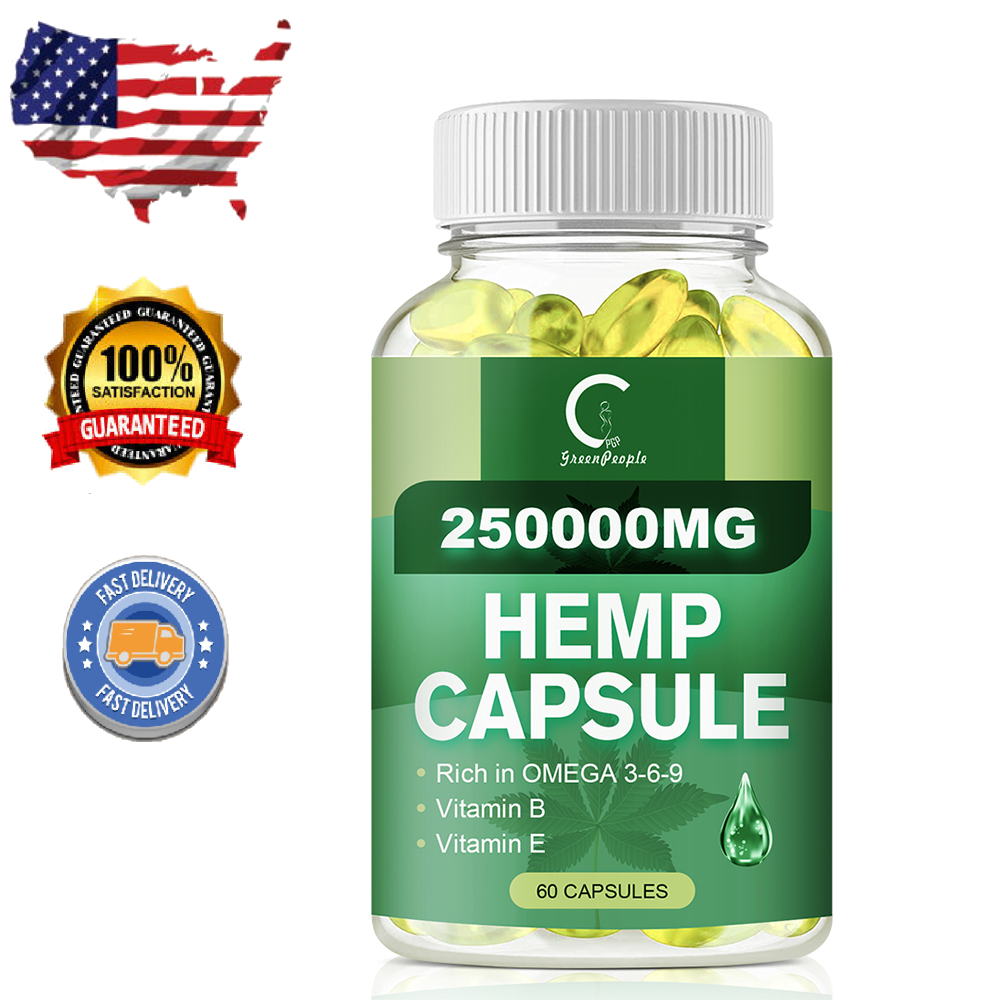 Capsules 250,000mg - Pain Relief Stress,anxiety,stress,sleep