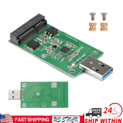 mSATA SSD USB 3.0 to Mini PCIE External mSATA to USB 3.0 SSD Convertor Adapter