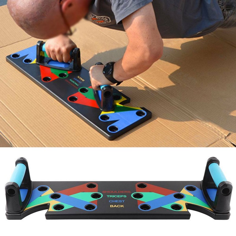 Multifunktionale Push Up Board Liegestützgriffe Training Gym Körperkraft System