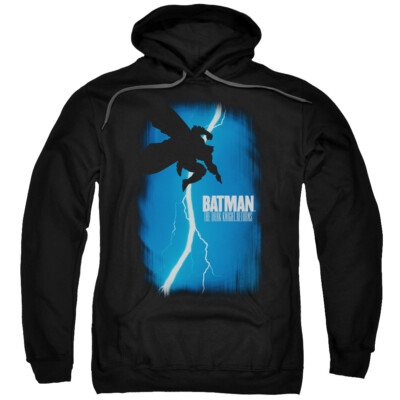 BATMAN DKR COVER Licensed Adult Hooded and Crewneck Sweatshirt SM-5XL