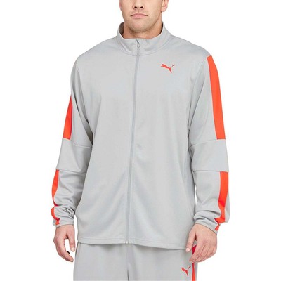

Puma Blaster Full Zip Training Jacket Big Tall Mens Grey Casual Athletic Outerwe, Puma Blaster Full Zip Training Jacket Big Tall