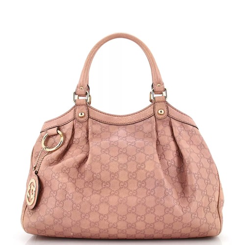 Gucci Diamante Sukey Handbag Shoulder Bag 223974 Beige Brown