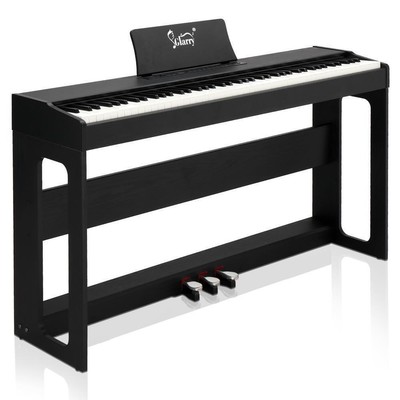 Glarry 88 Keys Full Weighted Hammer Keyboards, Headphone 128 Rhythm,128  Timbre