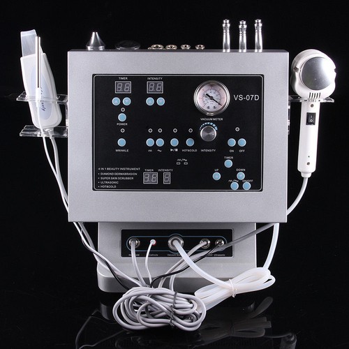 4in1 Diamond Microdermabrasion Machine Skin Care +Photon Rejuvenation Device USA