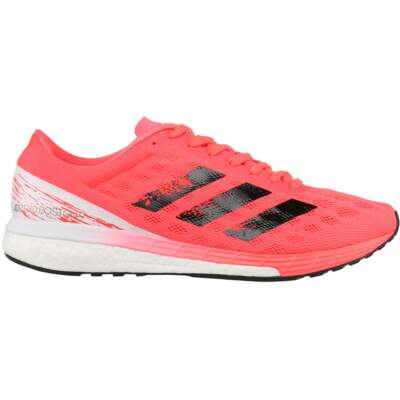 

adidas Adizero Boston 9 Мужские оранжевые, белые кроссовки для бега Спортивная обувь EG46, Orange;white, adidas Adizero Boston 9 Running