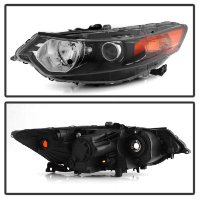 [HID Type] 2009-2014 Acura TSX Headlights Headlamps Replacement 09-14 Left+Right