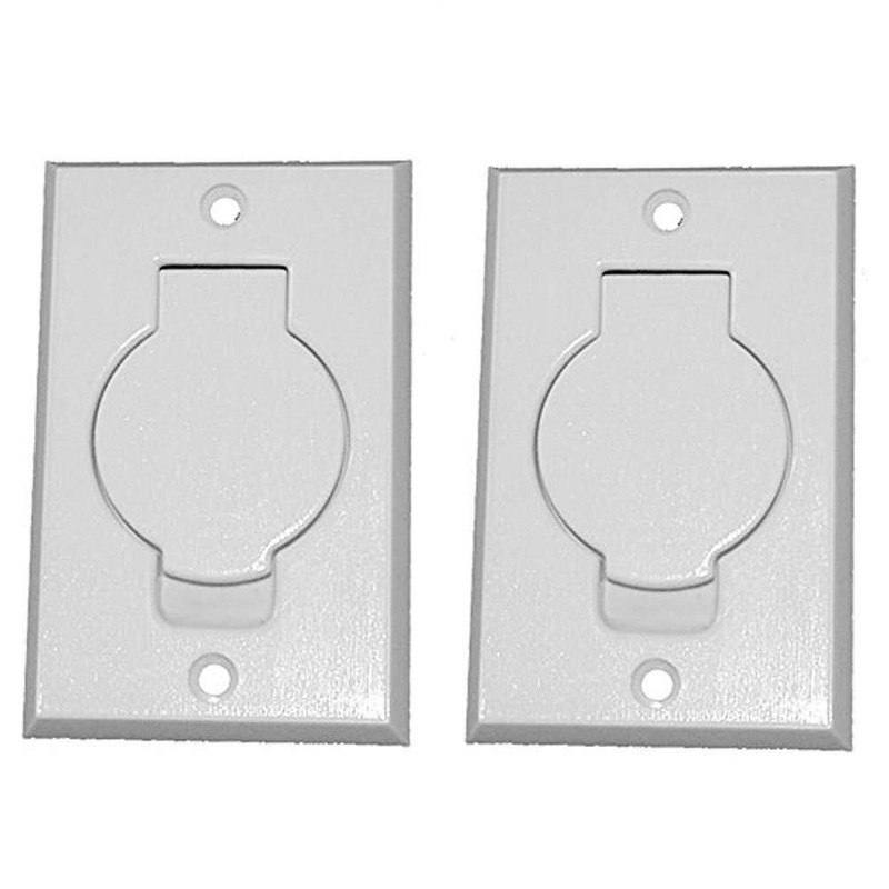 Central Vacuum White Inlet Valves  for Beam Central Vac,