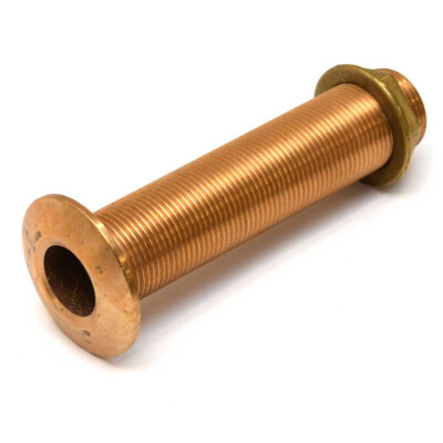 Perko Boat Thru Hull Fitting 348-DP6-PLB | 1 1/4 Inch Bronze