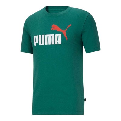 

Мужские повседневные топы Puma Ess 2 Logo с круглым вырезом и короткими рукавами размера  58664186, Зеленый, Puma Ess 2 Logo Crew Neck Short Sleeve T-Shirt