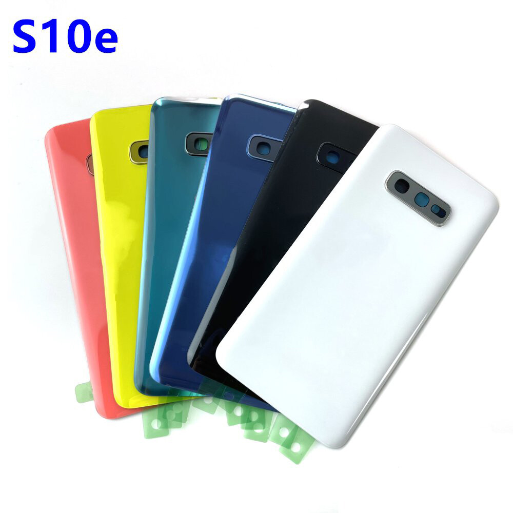 Back Battery Glass Cover + Camera Lens Replacement For Samsung Galaxy S10E G970