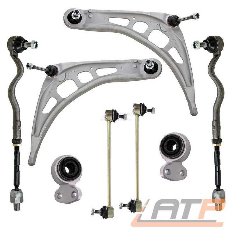 Querlenker-Satz 8-Teilig Vorderachse Vorne Unten FÃR Bmw 3-Er E46 Z4 E85