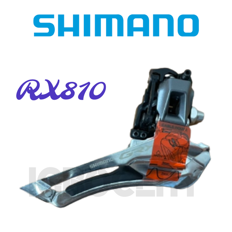 Shimano GRX FD-RX810 Front Derailleur RX810 Braze-On 2x11-speed