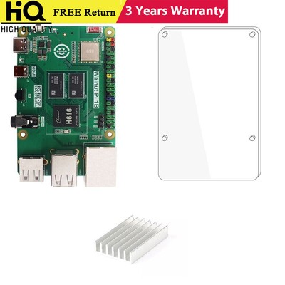Walnut Pi 1B Development Board w/Acrylic Baseboard Dual Band WiFi + Bluetooth5.0