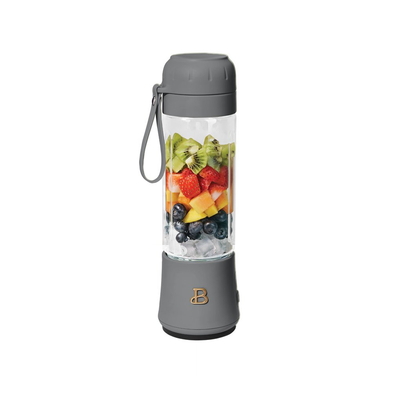 Portable Blender, Oyster Grey by Drew Barrymore, 70-Watt, 18.5 Oz
