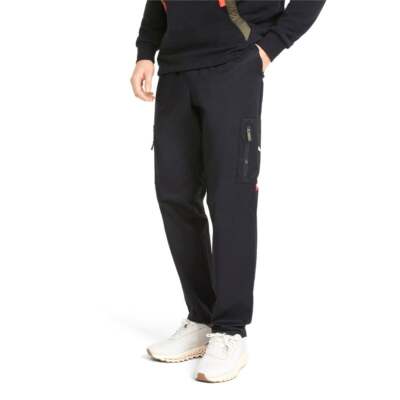 

Брюки Puma Porsche Legacy Statement Мужские Черные Повседневные 533770-01, Черный, Puma Porsche Legacy Statement Pants
