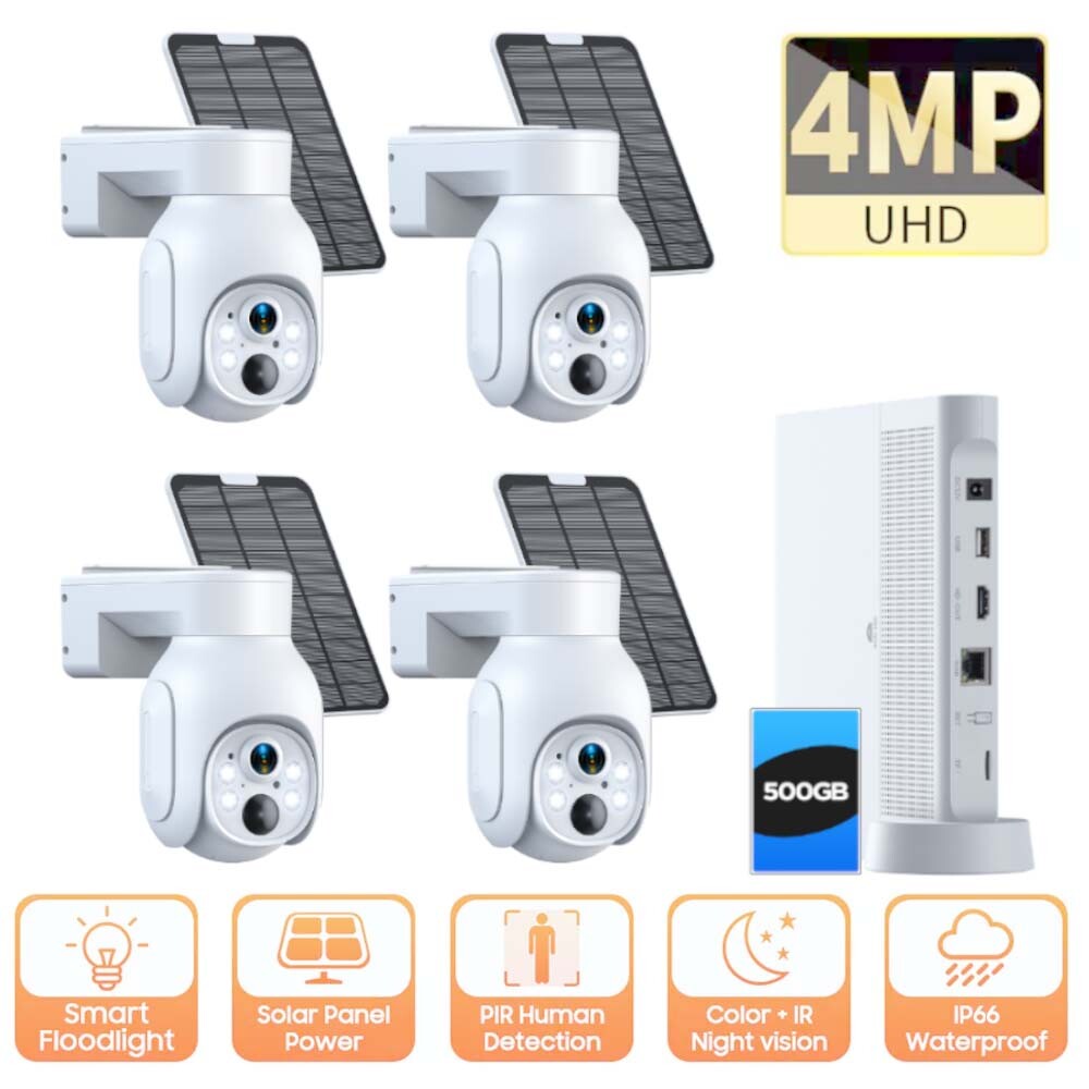 4mp 10ch Nvr With 500gb Hard Drive